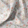 Printed Cotton PRETTY2 White / Pink